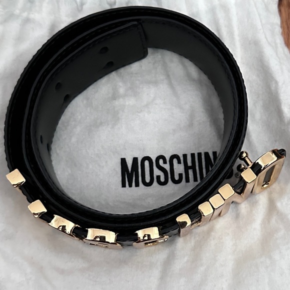 Moschino Logo-Plague Belt main image 6